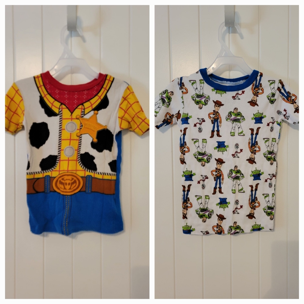 Set of Toy Story Pajamas 3 pieces Size 5T